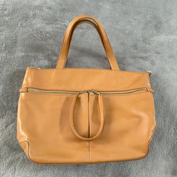 HOBO Handbags - Hobo International Camel Brown Leather Handbag Shoulder Bag Purse